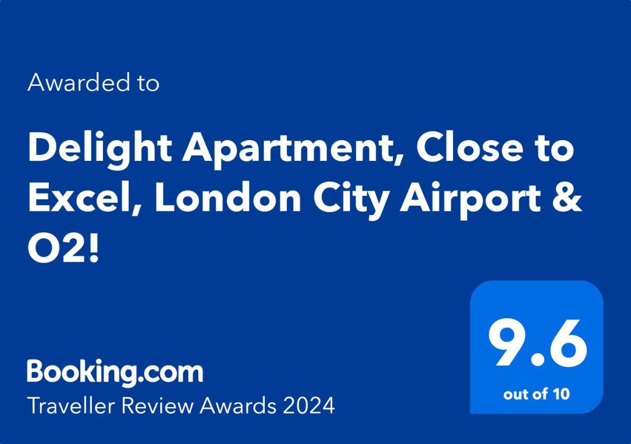 Delight Apartment, Close To Excel, London City Airport & O2! Londres Exterior foto
